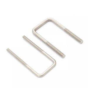 Stainless Steel U-Bolts (Square Type) | Corrosion-Resistant Square U-Bolts for Industrial Use