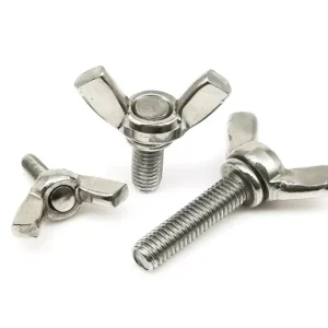 DIN 318 Wing Screws with Edged Wings – Hand-Tighten Butterfly Head Thumb Screws