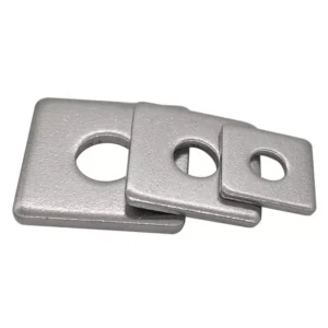 DIN 436 Square Washers | Heavy-Duty Flat Washers for Timber Structures | OEM Customization Available