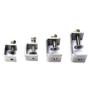 16–25mm Heavy Duty Woodworking Clamp Set – 304 Stainless Steel C Clamp Tiger Clamp Tools for Welding & Carpentry