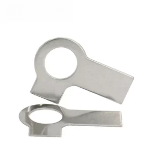 GB 855 Tab Washers with Long Tab and Wing – Reliable Locking for Heavy-Duty Assemblies