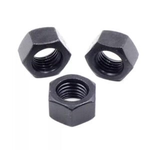 DIN934 Hexagon Nuts | High Strength Carbon Steel | Black Oxide Finish | OEM Available
