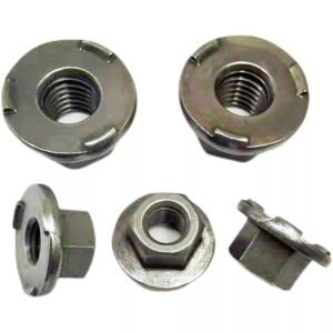 DIN 977 Hexagon Welding Nuts with Flange | Heavy-Duty Weldable Nuts | Carbon & Stainless Steel | OEM Support