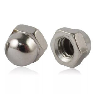 DIN1587 High Type Hexagon Domed Cap Nuts | Stainless Steel Acorn Nuts | Thread Protection & Decorative Finish
