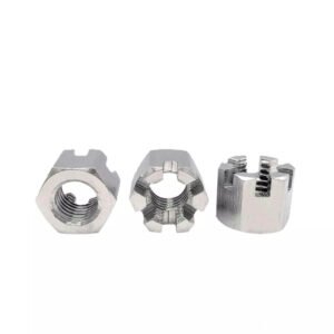 DIN 935-1 Hexagon Slotted Nuts & Castle Nuts | Coarse & Fine Pitch | Carbon & Stainless Steel | OEM Available
