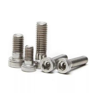 DIN6912 Hexagon Socket Thin Head Cap Screws with Pilot Recess – Low Profile High-Strength Fasteners