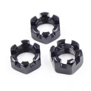 DIN 935-3 Hexagon Slotted Nuts | Metric Coarse Thread | Carbon & Stainless Steel | OEM Available